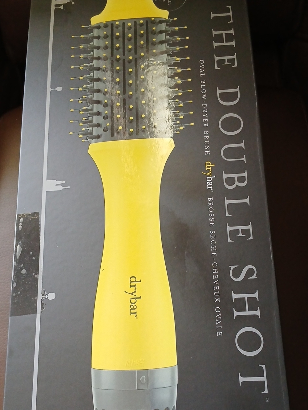 Drybar Yellow Oval Blow-Dryer Brush